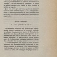 0019 - Page 19 - Anatomie pathologique. 1° Lésions appréciables à l'oeil nu