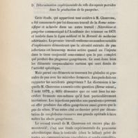 0078 - Page 76 - D. Détermination expérimentale du rôle des agents putrides dans la production de la gangrène