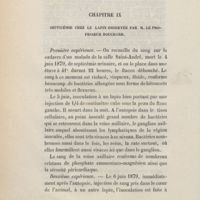0082 - Page 80 - Chapitre IX. Septicémie chez le lapin observée par M. le Professeur Bouchard
