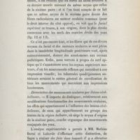 0057 - Page 55 - Dissociation des mouvements oculaires par lésions cérébelleuses