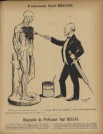 [Caricature du Professeur Paul Reclus] - Le Rictus :  journal humoristique mensuel. 1912
