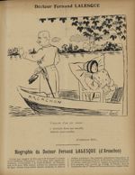 [Caricature du Docteur Fernand Lalesque] - Le Rictus :  journal humoristique mensuel. 1912