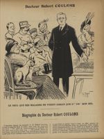 [Caricature du Docteur Robert Coulomb]
