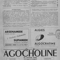 0017 - Page 23 - Sommaire du n° 2 / Informations. XIVe Congrès de la société internationale de chirurgie (Paris, 24-29 septembre 1951). Cinquantième anniversaire de la Fondation de la société