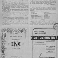 0025 - Page 31 - Questions professionnelles. Assemblée générale de la Confédération des Syndicats médicaux français (15, 16 et 17 décembre 1950) / Un communiqué du Conseil départemental de la Seine de l'ordre national des médecins