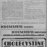0028 - Page 34 - Sociétés médicales et chirurgicales. Société de médecine de Paris. Séance du 25 novembre 1950. Quelques acquisitions récentes dans les maladies des reins / Le syndrome des déshydratations au cours des néphrites