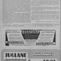 0040 - Page 50 - En marge de la médecine. L'épilation à travers les âges, par Lillian Grant / Questions professionnelles. A propos du tiers payant