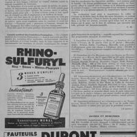 0048 - Page 58 - Informations et nouvelles diverses. Actualité. Notre armée / Comité médical des croisières françaises. I. Croisière du « Banfora » au Maroc, au Sénégal et à la Côte d'Ivoire, du 23 janvier 1951 au 17 février / II. Croisière de « la Marseillaise » en Sicile, en Égypte, à Chypre et à Malte, du 17 mars 1951 au 1er avril / III. Croisière-pèlerinage du « Champollion » en Terre-Sainte, Basse-Égypte et Naples, du 17 mars au 5 avril 1951 / IV. Croisière-pèlerinage du « Champollion » en Terre-Sainte, Basse-Égypte et Naples, du 17 au 26 juillet 1951 (A suivre) / Offres et demandes