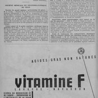 0072 - Page 90 - Sociétés médicales et chirurgicales. Société françaises de gynécologie. Le diagnostic précoce du cancer du col de l'utérus par le curetage biopsique intracervical systématique / Société médicale et anatomo-clinique de Lille. Torsion du grand épiploon (présentation de pièce) / Ulcère géant de la petite courbure, térébrant dans le pancréas et le foie / Rein atrophique en ectopie pelvienne / Au sujet des kystes vrais de la queue du pancréas / Pancréatite aiguë hémorragique avec cancer de la tête du pancréas / Essai de traitement des endocervicites chroniques chez les femmes stériles par injections locales de pénicilline-retard