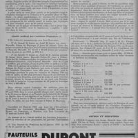 0080 - Page 98 - Informations et nouvelles diverses. Actualité. Épidémie de grippe... / Comité médical des croisières françaises. VIII. Circuits touristiques aux Iles Baléares / Croisière de Pâques 1951 aux Iles de l'Atlantique (Croisière du paquebot providence (15.000 tonnes) au Maroc, au Portugal, à Madère, aux Iles Canaries du 17 mars au 2 avril 1951 / Offres et demandes
