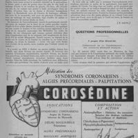 0087 - Page 109 - En marge de la médecine. Maternité en Afrique du Nord, par Albert Garrigues (A suivre) / Questions professionnelles. A propos d'un décret-loi. Communiqué de la confédération des Syndicats médicaux français