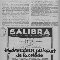 0154 - Page 192 - Sociétés médicales et chirurgicales. Société de médecine de Paris. Séance du 26 janvier 1951. Six mois d'internat dans un Hôpital américain / Du rapport entre les hernies graisseuses de la paupière supérieure et les migraines / Considérations cliniques sur les dolicho- et mégacôlon de l'adulte / Quelques résultats du traitement des lombo-sciatiques par les différentes méthodes d'extension vertébrale / Société des chirurgiens de Paris. Séance du 2 février 1951. Réflexions sur la plastie reconstructrice du pouce par greffe ostéo-cutanée (à propos de deux cas)