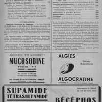 0177 - Page 223 - Sommaire du n° 12 / Informations. Académie Duchenne de Boulogne / Cinquantenaire de la société de pathologie comparée (7 et 8 juin 1951)