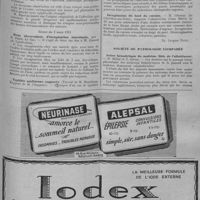0267 - Page 335 - Sociétés médicales et chirurgicales. Société des chirurgiens de Paris. Séance du 16 février 1951. Deux hernies inguinales de caractère exceptionnel, par MM. Alperine et Masmonteil / Séance du 2 mars 1951. Deux observations d'invagination intestinale, par M. Pierre Le Gac / Typhlite amibienne suppurée. (Travail de M. Boucheron. Rapport de M. Chappoux) / Invagination du fond du caecum / Société de pathologie comparée. Ictère hémolytique du muleton. Rôle de l'allaitement