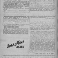 0274 - Page 342 - Informations et nouvelles diverses. Actualité. Notes d'apothicaires / Fixation des sommes destinées à la couverture des frais de contrôle médical engagés au titre du régime de la sécurité sociale des étudiants / Automobiles. Au sujet des prix abusifs de certains garagistes parisiens