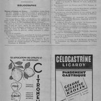0303 - Page 379 - Informations et nouvelles diverses. Communiqué. Association des externes et anciens externes des hôpitaux de Paris (6, rue Férou, Paris. 6e).- Compte rendu de l'Assemblée générale des externes en exercice / Bibliographie. Maisons d'enfants de France. - Les éditions Gaston gorde (24, place Grenette, à Grenoble) viennent de publier, sous la direction médicale des Drs de Chabanolle et Barraud...