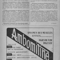 0317 - Page 397 - Sociétés médicales et chirurgicales. Société médicale et anatomo-clinique de Lille. Suites de cystectomie totale avec implantation urétéro-intestinale pour néo infiltré de la vessie / Tumeur intramédullaire à forme syringomyélique. Présentation de pièce / L'emploi en bactériologie des milieux de culture déshydretés d'origine américaine /Mononucléose infectieuse avec Paul-Bunnel négatif / Méningiome simulant une affection tégumentaire / L'hydrosol de vitamine A en intraveineuses dans le traitement des hypertensions complexes