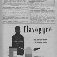 0323 - Page 407 - Sommaire du n° 21 / Informations. XXVIIIe Congrès français de médecine / Journées de la clinique médicale thérapeutique de Marseille. (8 et 9 juin 1951) / Journées médicales de Bruxelles / Société internationale d'histoire de la médecine