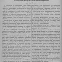0352 - Page 440 - Informations et nouvelles diverses. Thérapeutique spécialisée. Une nouvelle thérapeutique des odeurs corporelles, par Jean Curtet
