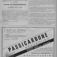 0362 - Page 454 - Intérêts professionnels. Une importantes réunion du Comité intersyndical des médecins de la région parisienne / Actualités professionnelles. Le médecin dans la Cité. Du poison... et du meilleur !