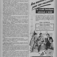 0402 - Page 502 - Informations et nouvelles diverses. Actualité. Notre ennemi, c'est notre maître / Comité médical des croisières. La croisière du « Kairouan » / Allocations familiales de la femme salariée d'un travailleur indépendant. (Extrait du journal officiel du 11 avril 1951. Débats parlementaires)