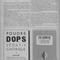 0410 - Page 514 - Intérêts professionnels. Texte d'une décision du Conseil d'état relative à une clinique chirurgicale mutualiste / Le ministre du travail et le « tiers payant »