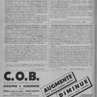 0418 - Page 522 - Informations et nouvelles diverses. Actualité. Alcoolisme / Arrêté du 14 avril 1950 fixant le tarif limite de responsabilité des organismes de sécurité sociale pour certaines fournitures / Le forfait d'accouchement et les soins pharmaceutiques