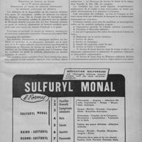 0541 - Page 697 - Informations et nouvelles diverses. Service de santé militaire. Direction du Service de santé de la 1re région militaire. Nomination au grade de médecin, pharmacien ou dentiste auxiliaire de réserve / L'examen d'aptitude au grade de médecin, pharmacien ou dentiste auxiliaire aura lieu Paris en décembre 1951