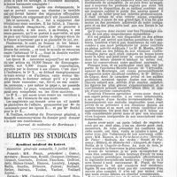 0410 - Page 381 - Chronique professionnelle. III, La responsabilité des médecins / Bulletin des syndicats. Syndicat médical du Loiret, Assemblée générale annuelle, 3 juillet 1892