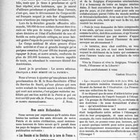 0003 - Page 4 - Propos du jour. Souvenir à nos glorieuses victimes. Souhaits aux confrères mobilisés qui ont bien mérité de la Patrie [J. Noir] / Nos amis Hollandais [Gaston Stalius]