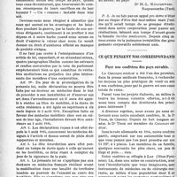 0039 - Page 40 - Partie professionnelle. Notre clientèle après la guerre / Ce que pensent nos correspondants