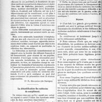 0041 - Page 42 - Partie professionnelle. Ce que pensent nos correspondants / La démobilisation des médecins de complément