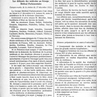 0081 - Page 82 - Partie professionnelle. Problèmes d’après-guerre. Les délégués des médecins au Groupe Médical Parlementaire