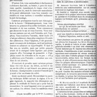 0153 - Page 154 - Partie scientifique. Clinique chirurgicale, Hôtel-Dieu : M. le professeur Hartmann. Des hernies / Revue des sociétés savantes. Nouveau traitement de la grippe infectieuse. — Ablation sous l'écran des projectiles du poumon. — Les calculs urinaires aux armées; — Traitement de la blennorrhagie. —L’aptitude militaire des cardiaques. — Pneumonie précédée d’un stade de septicémie à pneumocoques