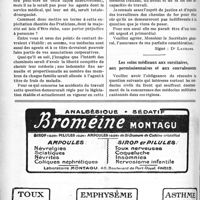 0167 - Page 168-XIV - Correspondance. Les médecins des chemins de fer de l’Etat [Dr Laurans] / Les soins médicaux aux sursitaires, aux permissionnaires et aux convalescents