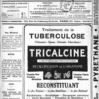 0296 - Page 297 - Avis / Dons / Avis. Tarif général minimum raisonné des honoraires médicaux.