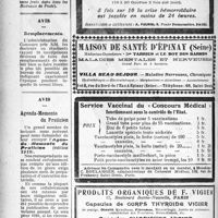 0321 - Page 322-X - Abonnements / Avis / Avis