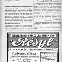 0333 - Page 334-XIV - Correspondance. L’insigne des blessés / Le matériel technique du praticien démobilisé / Une incompatibilité médicamenteuse [Dr Leraitre]