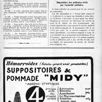 0340 - Page V-341 - Demandes et Offres / Correspondance. Avis / Réquisition des médecins civils par l’autorité militaire