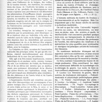 0359 - Page 360 - Partie scientifique. Thérapeutique appliquée. L’artério-sclérose et la guerre / Bibliographie. Leçons de Chirurgie de guerre, par les médecins du Centre d’Etudes et d’enseignement médico-militaire de Bouleuse, (Masson et Cie, Editeurs, Paris)