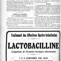0379 - Page 380-XX - Correspondance. Taxe exceptionnelle de guerre / L’impôt sur les bénéfices de la profession médicale