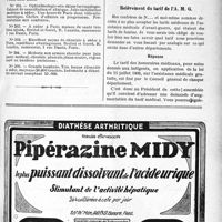 0388 - Page V-389 - Demandes et Offres. Avis / Correspondance. Avis / Relèvement du tarif de l’A. M. G
