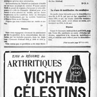 0390 - Page VII-391 - Correspondance. Honoraires du médecin dans le cas de l’hospitalisation de malades payants / La classe de mobilisation des sursitaires