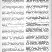 0400 - Page 401 - Partie scientifique. Clinique chirurgicale, Hôtel-Dieu de. Toulouse : Service de M. le prof. Mériel, (Leçon de M. Tourneux, chef de clinique). L’étranglement de l’appendice / Sou médical / Revue des sociétés savantes. Septicémie méningococcique à type de fièvre intermittente. — Leucémie aiguë et spirochétose ictéro-hémorrhagique. — Les vergetures transversales lombo-sacrées et leur signification