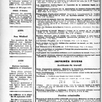 0413 - Page 414-XIV - Avis / Avis / Avis