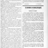 0414 - Page 415 - Partie professionnelle. Législation pratique. Ce que les médecins ont à retenir de la législation et de la jurisprudence nées pendant la guerre / Economie hydrologique. La taxe de séjour