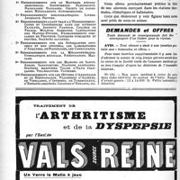 0435 - Page 436-IV - Office de Renseignements du « Concours » / Don / Avis / Demandes et Offres