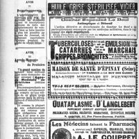 0457 - Page 458-XII - Avis / Avis