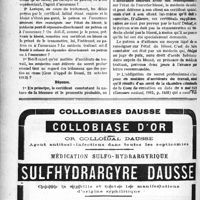 0465 - Page 466-XIV - Correspondance. Accidents du travail et secret professionnel