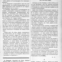 0492 - Page 493 - Partie scientifique. A travers la presse. L’appendicectomie chez les tuberculeux pulmonaires / Bibliographie critique. I, Stomatologie du médecin praticien, par le Dr Pierre Réal, chez Masson et Cie, éditeurs, Paris, 1919 / II, Syphilis, paludisme, amibiase. Traitement initial et cure de blanchiment, par Paul Ravaut, chez Masson et Cie, éditeurs, Paris, 1919
